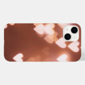 PINK VALENTINE"S DAY HEARTS Case-Mate iPhone HÜLLE (Rückseite (Horizontal))