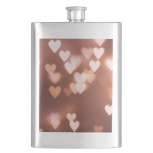 PINK VALENTINE"S DAY HEARTS FLACHMANN