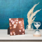 PINK VALENTINE"S DAY HEARTS FOTOPLATTE (InSitu)