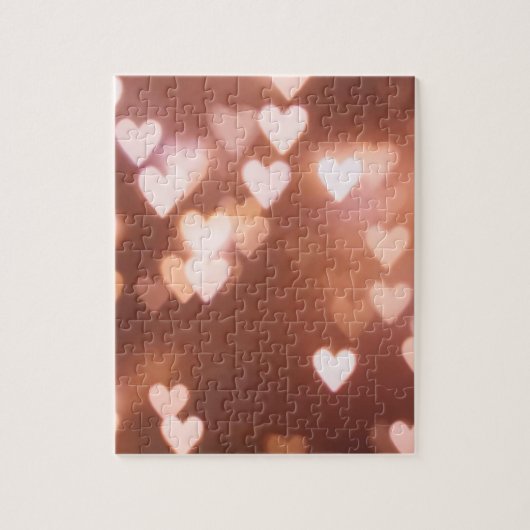 PINK VALENTINE"S DAY HEARTS PUZZLE (Vertikal)