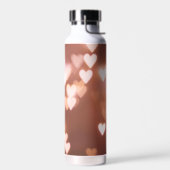 PINK VALENTINE"S DAY HEARTS TRINKFLASCHE (Links)