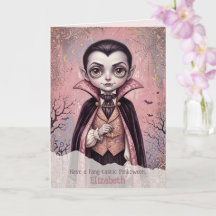 Pink Vampir Halloween Cute Gothic Pinkoween