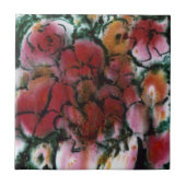 "Pink Vase" Keramik Kitchen Garden Tile Fliese (Vorderseite)
