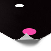 Pink Vase - Poster (Ecke)