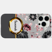 Pink Velvet Blumenrüstung Case-Mate iPhone Hülle (Rückseite (Horizontal))