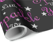 Pink Verließ ein wenig sparsam Inspiration Geschenkpapier (Rolleneckpunkt)