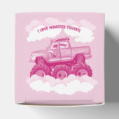 Pink Version I Love Monster Trucks Image     Geschenkschachtel (Oben)