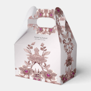 Pink Verziert Floral Fee Box Geschenkschachtel