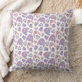 Pink Vibes 90s Mode Kissen