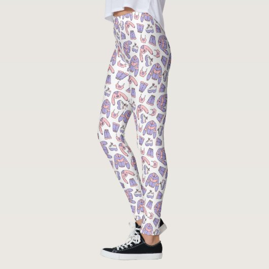 Pink Vibes 90s Mode Leggings (Links)