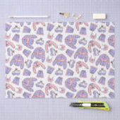 Pink Vibes 90s Mode Seidenpapier (Handwerk)