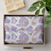 Pink Vibes 90s Mode Seidenpapier (Geschenk)