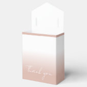 Pink Vielen Dank für Ihre Unterstützung Box Geschenkschachtel (Geöffnet)