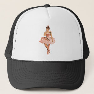 Pink Viktorianisch Ballerina Truckerkappe