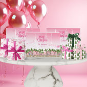 Pink Village Frohe Weihnachtsschneefeste Geschenkt Große Geschenktüte