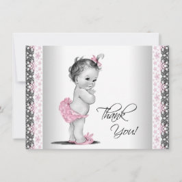 Pink Vintag Baby Girl Danke