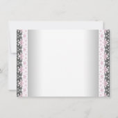 Pink Vintag Baby Girl Danke (Rückseite)