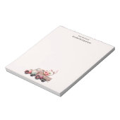 Pink Vintag Bauer Truck Notizblock (Rotiert)