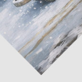 Pink Vintag Truck Weihnachtsbaum Decoupage Seidenpapier (Ausschnitt)