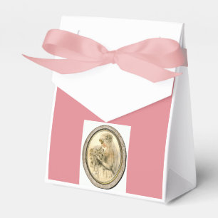Pink Vintage Wedding & Brautparty Gefälligkeitsbox Geschenkschachtel