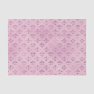 Pink Vintages Filigree Muster Seidenpapier