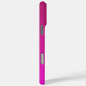 Pink-Violet-Gradient mit New Yorker Typografie Case-Mate iPhone Hülle (Rückseite / Rechts)