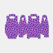Pink Violet Leopard Tierdruckmuster Geschenkschachtel (Ungefaltet)