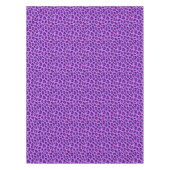 Pink Violet Leopard Tierdruckmuster Tischdecke (Vorderseite)