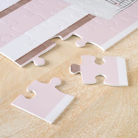 Pink Violin Music Sheet Puzzle (Seite)