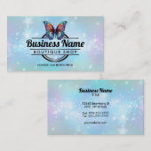 Pink-Visitenkarten mit individuell anpassbarem But Visitenkarte (Vorne/Hinten)