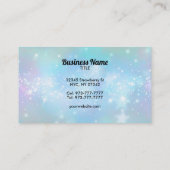 Pink-Visitenkarten mit individuell anpassbarem But Visitenkarte (Rückseite)