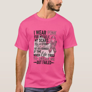 Pink Volleyball Brustkrebs Bewusstsein T-Shirt