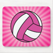 Pink Volleyball Mousepad (Vorne)