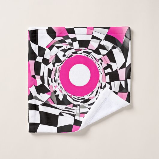 Pink Vortex: Ein karger Abstieg Badhandtuch Set (Waschlappen)