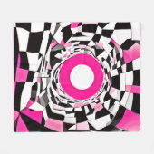 Pink Vortex: Ein karger Abstieg Fleecedecke (Vorderseite (Horizontal))