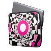 Pink Vortex: Ein karger Abstieg Laptopschutzhülle (Vorderseite Links)
