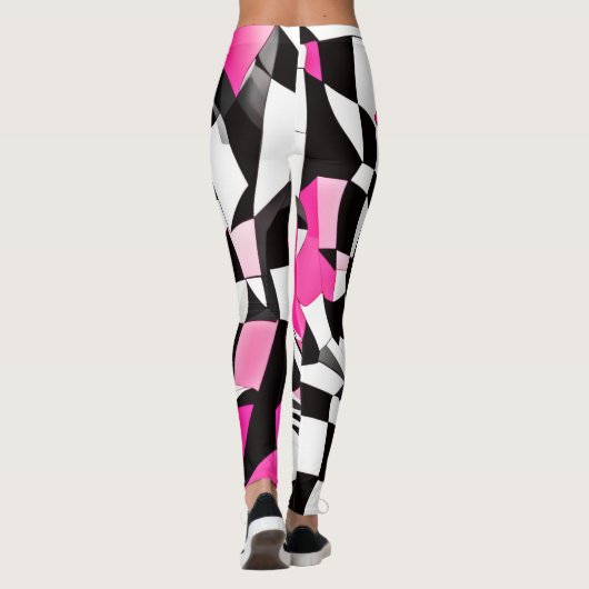 Pink Vortex: Ein karger Abstieg Leggings (Rückseite)