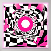 Pink Vortex: Ein karger Abstieg Poster (Vorne)