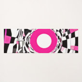 Pink Vortex: Ein karger Abstieg Yogamatte (Rückseite (Horizontal))