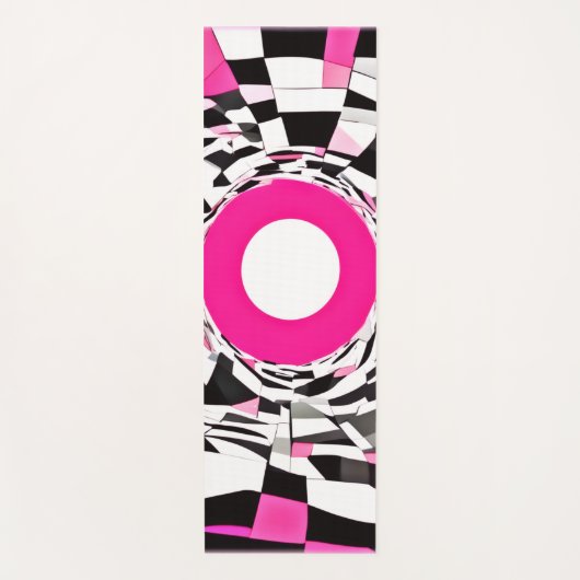 Pink Vortex: Ein karger Abstieg Yogamatte (Vorderseite)