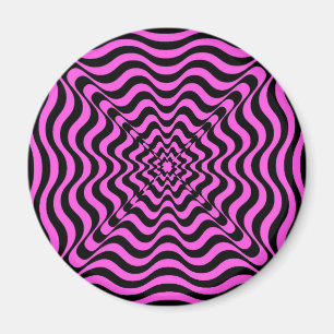 Pink Vortex Magnet