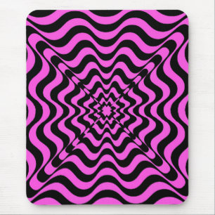 Pink Vortex Mousepad