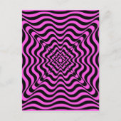 Pink Vortex Postkarte (Vorderseite)