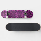 Pink Vortex Skateboard (Horizontal)