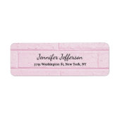 Pink Wall Handwriting Script Creative Schlicht (Vorne)