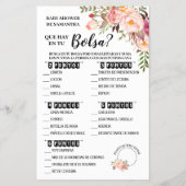 Pink Was ist in Ihrer Geldbörse? Flyer (Hinten)