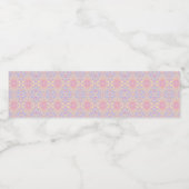 pink wasserflaschenetikett (Einzelnes Label)