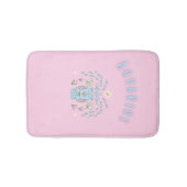 Pink Wassermann, Sternzeichen, Sternzeichen-Druck Badematte (Vorderseite)