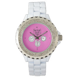Pink Watch Armbanduhr