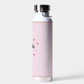 Pink Water Flasche - Starry Design & Individuelle  (Links)